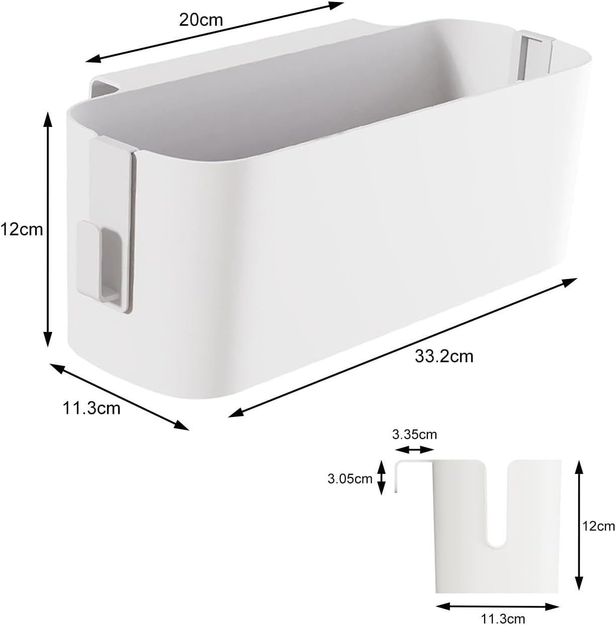 2 Stück Bett Organizer Zum Einhängen, Hängebett Organizer Aufbewahrungsk