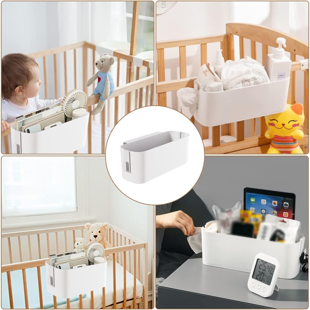 2 Stück Bett Organizer Zum Einhängen, Hängebett Organizer Aufbewahrungsk