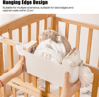 2 Stück Bett Organizer Zum Einhängen, Hängebett Organizer Aufbewahrungsk